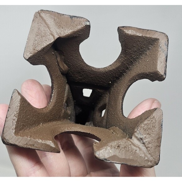 Cast Iron Eiffel Tower Architecture Home Décor French Style Decoration 8" - Picture 6 of 9